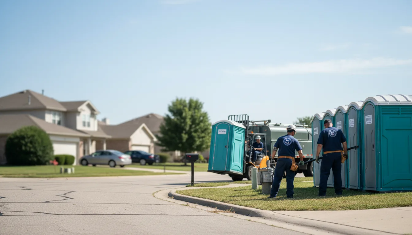 Porta Potty Rental in Huddleston, VA near me